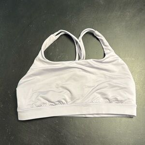 Lululemon cross back lavender sports bra size 10